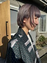 ニュード(niud)&nbsp;ミニボブラベンダー