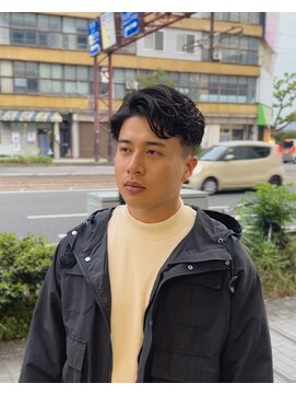 ラブハーツアンドビー マツヤマ(luve heart's And Be matsuyama) ニュアンスパーマ