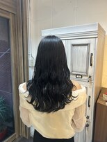 キュリオ(CURIO)&nbsp;色落ちまで可愛いブルーブラック◎