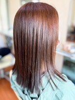 アークスヘアー 20代30代40代大人可愛い髪質改善カラーキャメルブラウン艶感