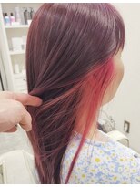 ヘアーアンドメイク ドレス(DRESS)&nbsp;イヤリングカラー　ピンク