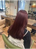 グレージュカラー透明感カラーオリーブカラー