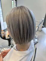 ルチア ヘアクリア 新大阪店(Lucia hair clear)&nbsp;シルバー/ベージュ/ボブ//20代/30代/40代/新大阪