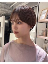 キートス(Kiitos) マッシュショートマロンベージュ梅田ショート