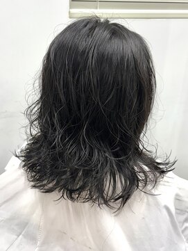 ヘアー アイス 御器所本店(HAIR ICI) 20代30代40代モテ髪ふんわりカールショートミディアム