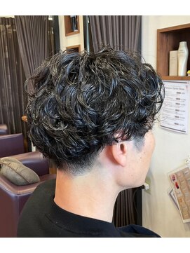 美容室ヒラトヤ 仙北店 20代30代リクルート×メンズカット・メンズヘア×ツイストパーマ