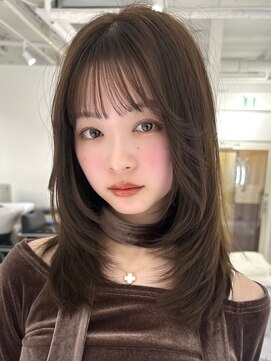 レーヴバイフィガロ(REVE by FIGARO) ハイライトカラーミルクティーベージュケアブリーチダブルカラー