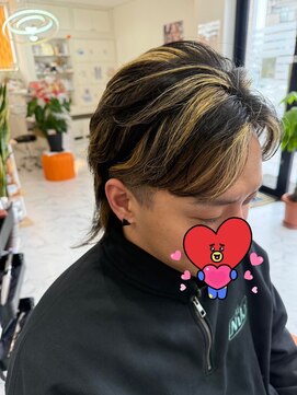 シャルム(CHARME) 透け感と立体感を同時に楽しめるシャインウルフハイライト