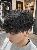 波巻きスパイラルパーマ