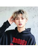 黒髪ボブルフネビージュ小顔ワンレン韓国マッシュ