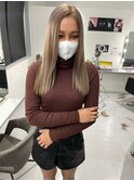 縮毛矯正髪質改善ハイライトレイヤーカット枚方美容室エクステ