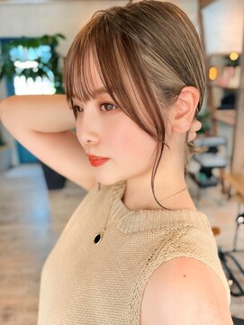 レディ 表参道(Lady) 20代30代40代ナチュラルボブ顔周りボブ大人ショートボブ顔周り