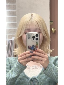 プラーチェ 古淵店(Plaatje) ブロンドボブ