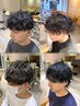 ★カット+似合わせナチュラルパーマ ※特殊パーマ変更可能