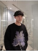 外国人風シャドウパーマ