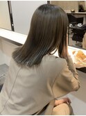 ブリーチなしダブルカラー/オリーブベージュ