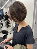 ショートカット/ハイライトカラー/イルミナカラー[鹿児島中央駅]