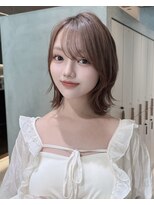 ロンドリゼル 札幌(Lond RiseL) チャコール/オリーブグレー/レイヤーカット小顔顔周り韓国札幌