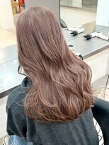 ラック 表参道(LUCK) ピンクベージュ/ケアブリーチ/ブリーチ/表参道/原宿