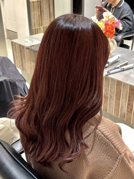 ファルベ(Farbe) 黒髪/オリーブグレー/小顔/ココアベージュ