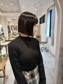 【grace三瓶】大人気ミニボブ/髪質改善ストレート