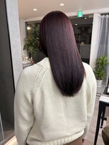 シエル バイ ケンジ 登戸 生田(CIEL by KENJE)&nbsp;ブリーチなしダブルカラー/ピンクブラウン/10代20代