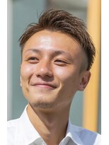 メンズ ルシードスタイル アウラ 松戸市五香(LUCIDO STYLE Aura)&nbsp;ワイルドなサーフカール×刈り上げで清潔感アップバングショート