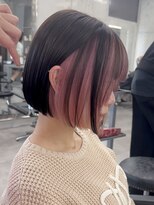 ローレン(Lolen.)&nbsp;チラ見えインナーピンク　ミニボブ