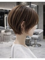 アスター 天神大名店(Aster)&nbsp;伸ばしかけヘア/白髪・エイジングケア/大人ショート/髪質改善