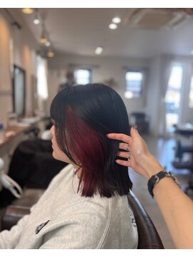 エトワール(Etoile HAIR SALON) インナーカラー　暖色02.03大人ガーリー