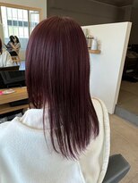 クラップス オル 金沢八景(CLAPS Ore)&nbsp;追浜顔周りレイヤーカット顔周りカットブリーチなしダブルカラー