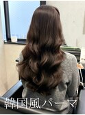 コテ巻き風パーマ /韓国風パーマ/デジタルパーマ/レイヤーカット
