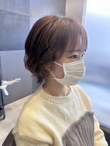 ファースト 東仙台店(first) ピンクベージュ・ショート・ショートボブ