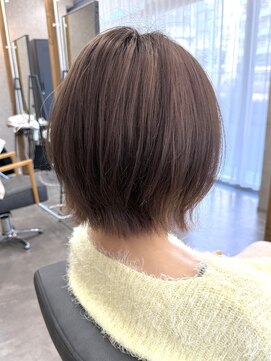コク 千葉駅西口(COQU) レイヤーボブ × ラベンダーグレージュ【千葉優希】