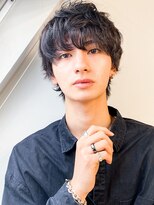 デネブ(Deneb)&nbsp;メンズパーマニュアンスパーマ×ショート刈り上げナチュラル