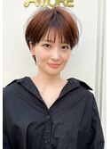 ショートヘア/ショートカット/ショートボブ/30代40代50代/表参道