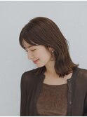 大人艶髪x切りぱなしボブ/スタイリング楽ちん