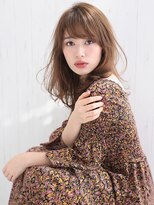 フラン(Franc) ミディアムレイヤー/透明感カラー/艶髪/くびれヘア/美髪