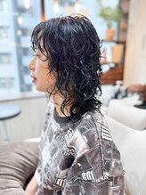 リモア(L I M O A) セットが楽ちん×ウルフレイヤーパーマ