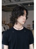 メンズボブパーマ