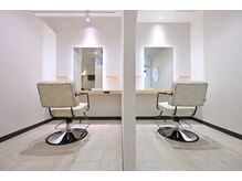 ハッコ 下赤塚店(hacco)の雰囲気(美容室が苦手な方も半個室なのでお悩みを打ち明けやすい空間です)