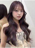 ブリーチなしカラーラベンダーグレージュイルミナカラー髪質改善