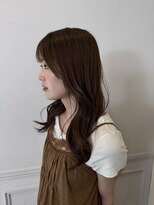 ヘアサロン エン(hair salon en.)&nbsp;柔らかブラウンベージュ