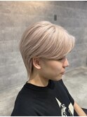 メンズハイトーン 渋谷 ブリーチ ホワイトベージュ