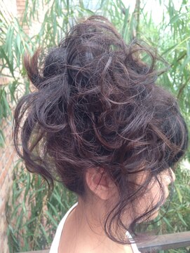 フェリシータ 緑地公園店(felicita) 大人かわいい無造作ルーズなセレブ外国人風ヘアアレンジ