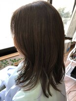 美容室アクアヘブン&nbsp;セミロングスタイル