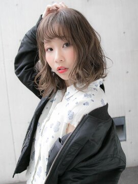 ルティア(Lutia) シースルーバング ニュアンスウェーブ