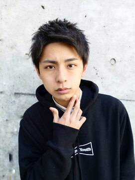 フィフス(fifth) ショートレイヤー×かき上げヘア