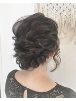 ヘアアンドケア エジェリラボ(hair&care egerie lab)&nbsp;結婚式シニヨンアレンジ『egerie lab,スタイル』