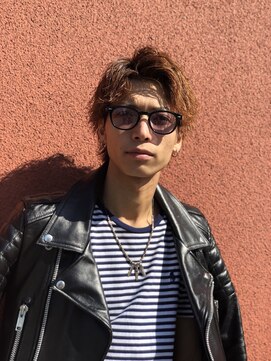 オムズ パセ(OM'S passer.) 無造作ウェーブスタイル